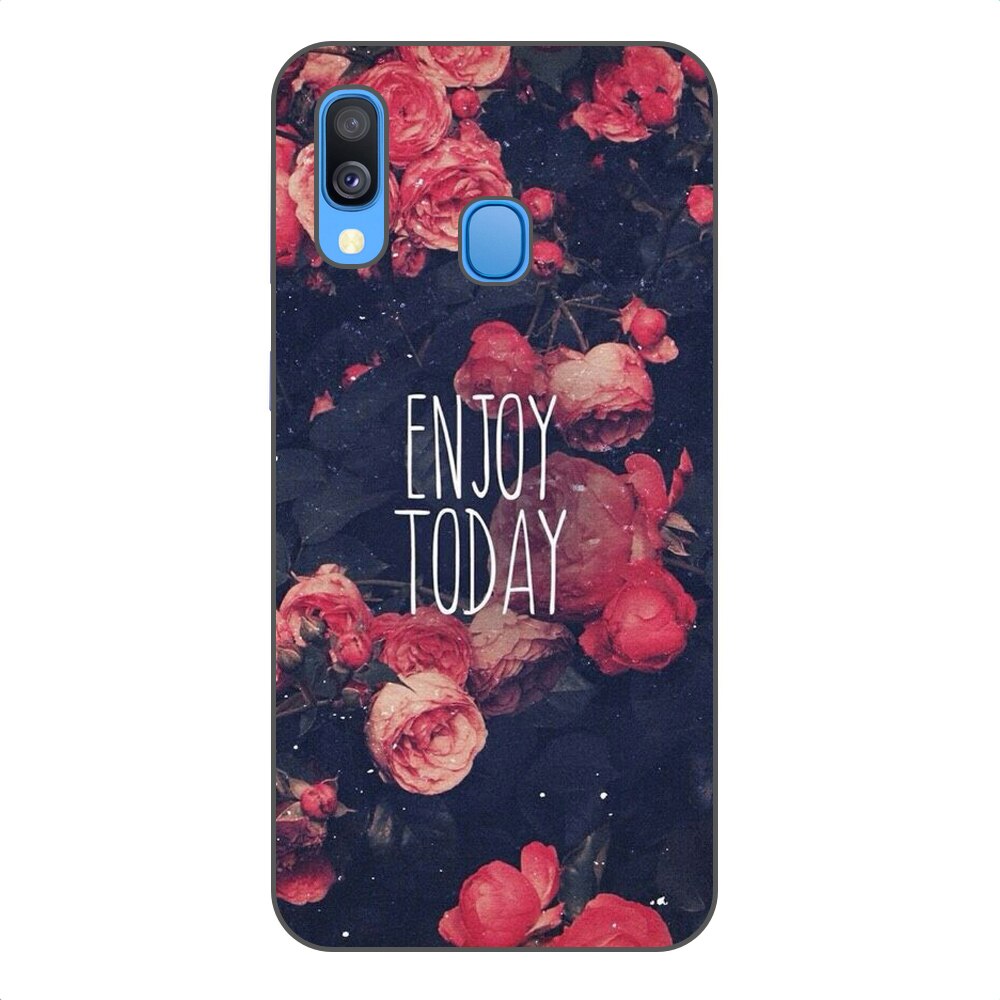 Husa Samsung Galaxy A40 Silicon Gel Tpu Model Enjoy Today Multicolor