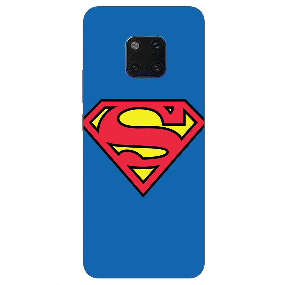Husa Huawei Mate 20 Pro Silicon Gel Tpu Model Superman Multicolor