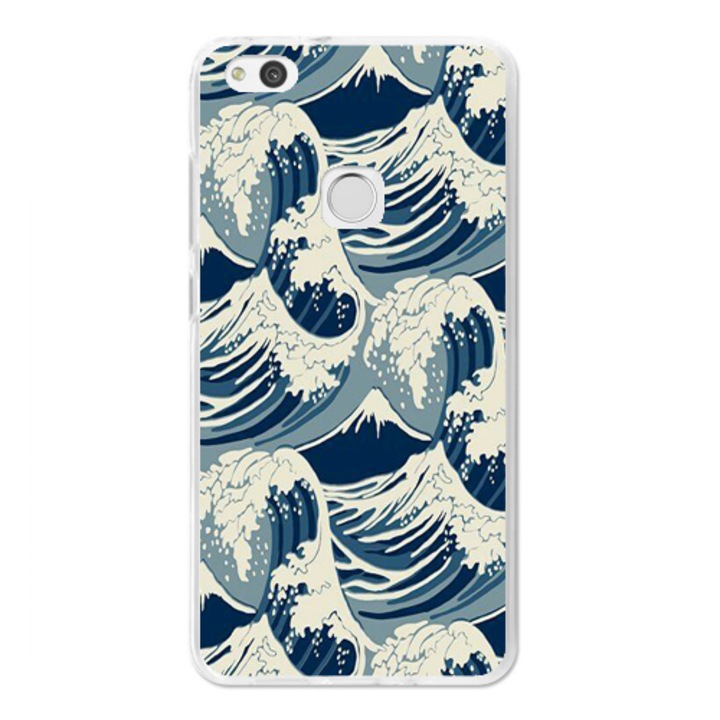 Husa Huawei P10 Lite Silicon Gel Tpu Model Abstract Waves Multicolor