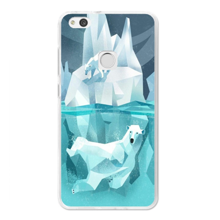 Husa Huawei P10 Lite Silicon Gel Tpu Model Polar Bears Multicolor