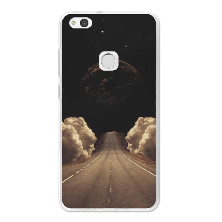 Husa Huawei P10 Lite Silicon Gel Tpu Model Moon Road Multicolor