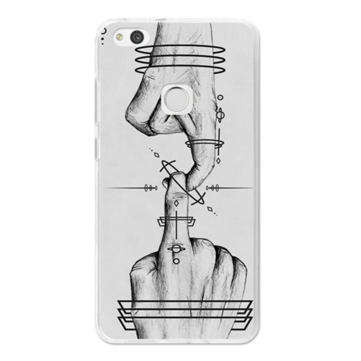 Husa Huawei P10 Lite Silicon Gel Tpu Model Universe Touch Multicolor