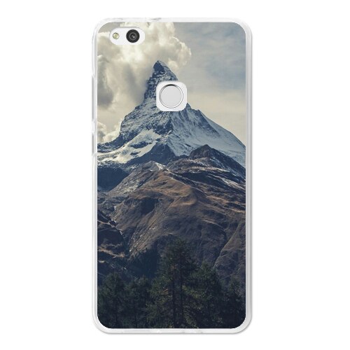 Husa Huawei P9 Lite 2017 Silicon Gel Tpu Model Mountains Multicolor
