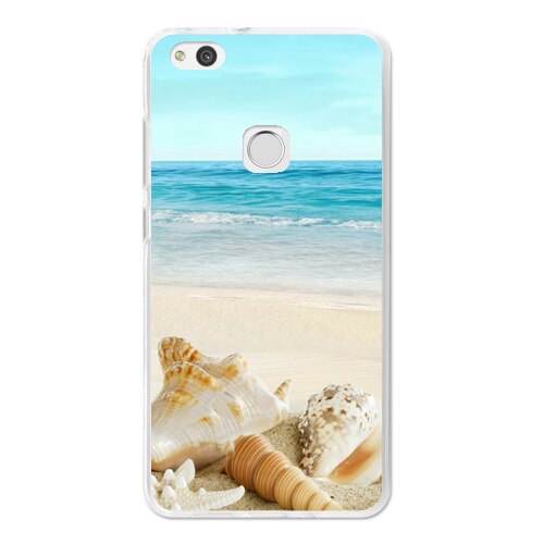 Husa Huawei P9 Lite 2017 Silicon Gel Tpu Model Beach View Multicolor