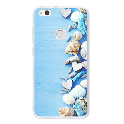 Husa Huawei P9 Lite 2017 Silicon Gel Tpu Model Seashells Multicolor