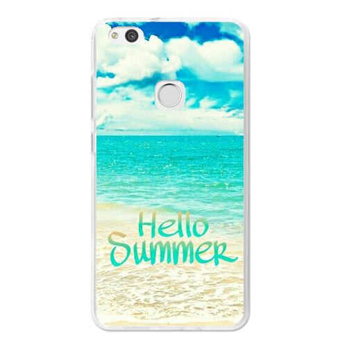 Husa Huawei P9 Lite 2017 Silicon Gel Tpu Model Hello Summer Multicolor