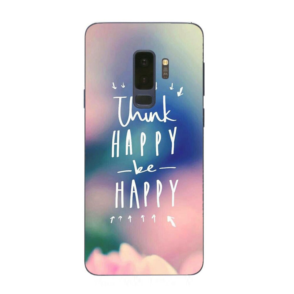 Husa Samsung Galaxy S9 Plus Silicon Gel Tpu Model Think Positive Multicolor