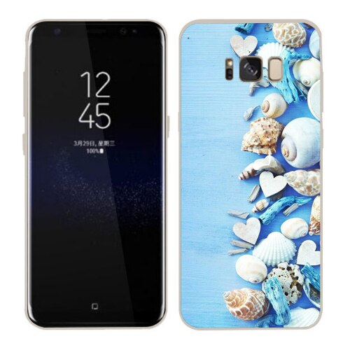 Husa Samsung Galaxy S8 Plus Silicon Gel Tpu Model Seashells Multicolor