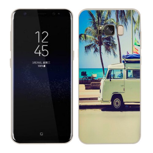 Husa Samsung Galaxy S8 Plus Silicon Gel Tpu Model Summer Van Multicolor