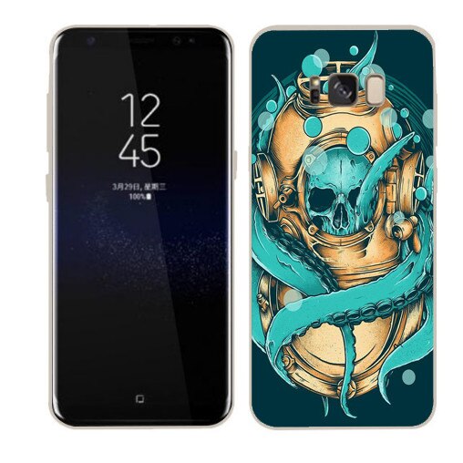Husa Samsung Galaxy S8 Silicon Gel Tpu Model Dead diver Multicolor