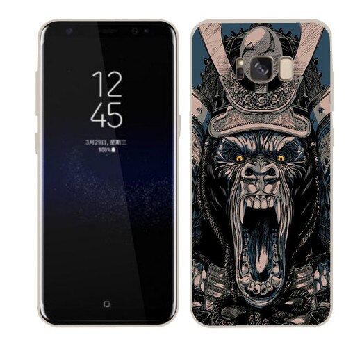 Husa Samsung Galaxy S8 Silicon Gel Tpu Model Samurai Gorilla Multicolor