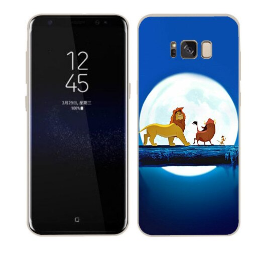 Husa Samsung Galaxy S8 Plus Silicon Gel Tpu Model Hakuna Matata Multicolor