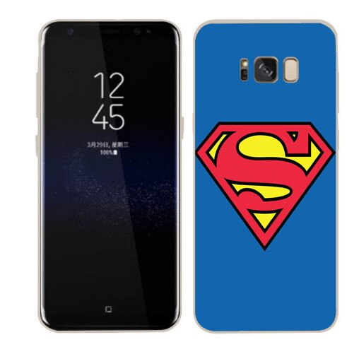 Husa Samsung Galaxy S8 Plus Silicon Gel Tpu Model Superman Multicolor