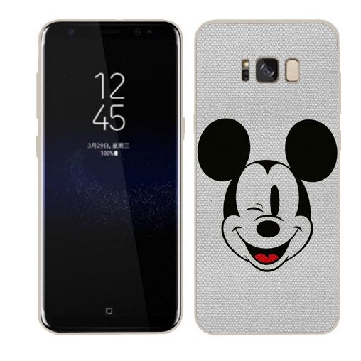 Husa Samsung Galaxy S8 Plus Silicon Gel Tpu Model Mickey Multicolor