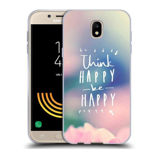 Husa Samsung Galaxy J3 17 J330 Silicon Gel Tpu Model Think Positive Multicolor Emag Ro