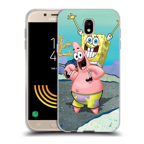 excel developing Maestro Husa Samsung Galaxy J3 2017 J330 Silicon Gel Tpu Model Spongebob Multicolor  - eMAG.ro