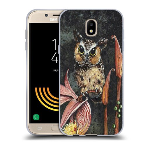Husa Samsung Galaxy J7 2017 J730 Silicon Gel Tpu Model Owl Painted Multicolor