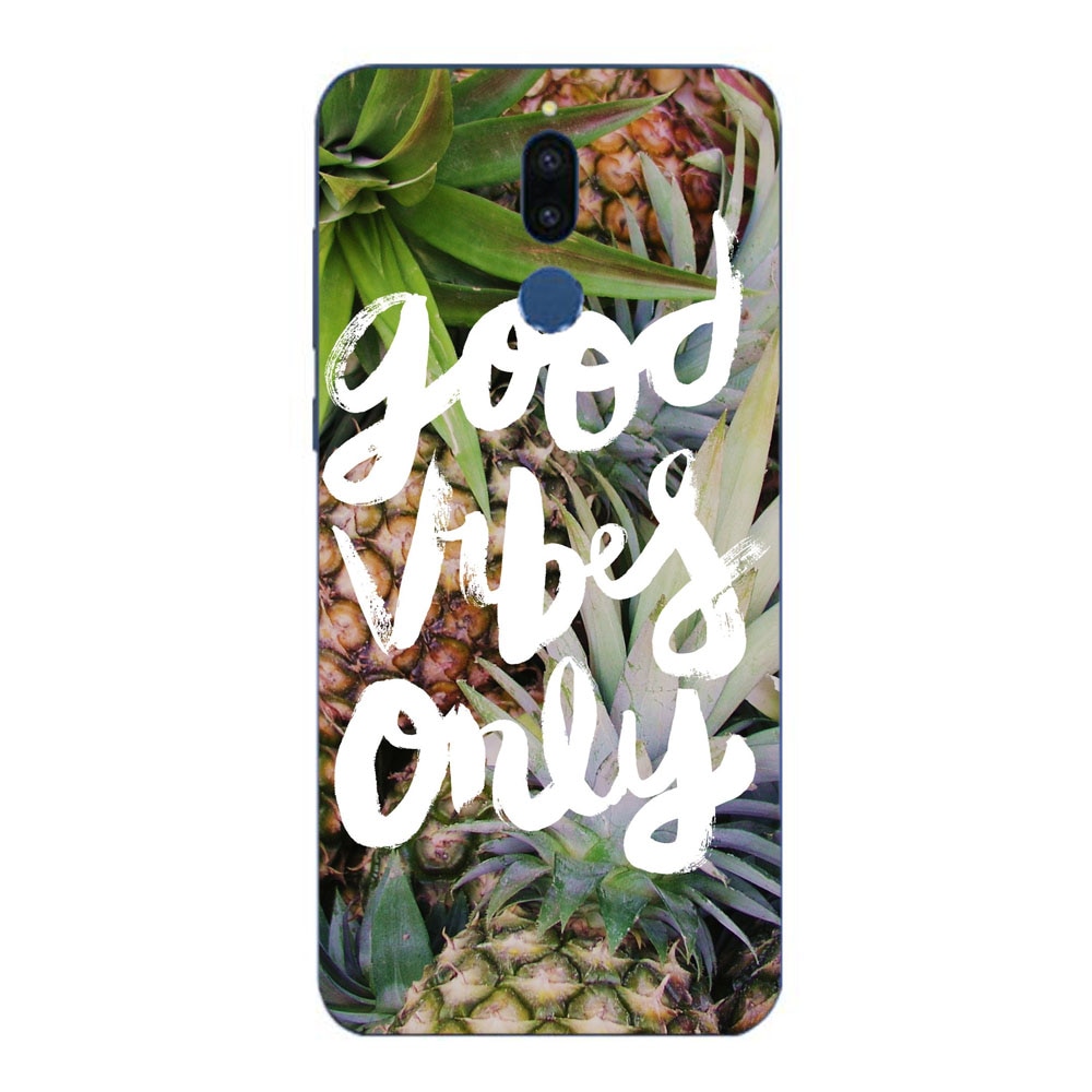 Husa Huawei Mate 10 Lite Silicon Gel Tpu Model Good Vibes Only Multicolor