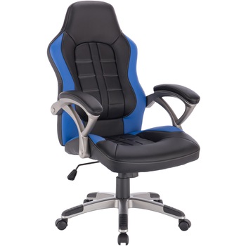 Scaun de birou ergonomic Kring Noah, PU, Negru/Albastru Scaun de birou ergonomic Kring Noah, PU, Negru/Albastru