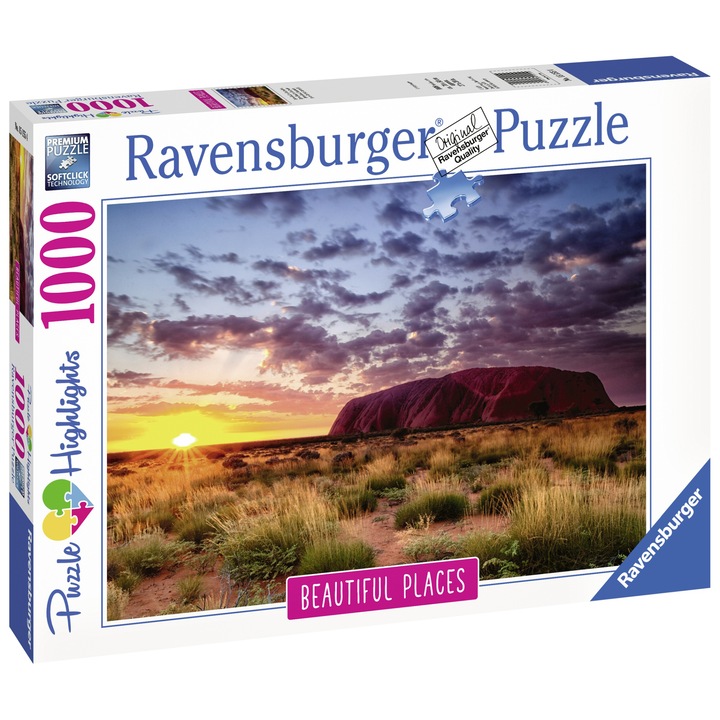 Ravensburger puzzle - Mount Uluru, 1000 darab