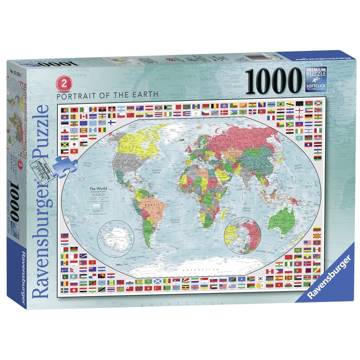 Ravensburger Világtérkép 1000 db-os puzzle