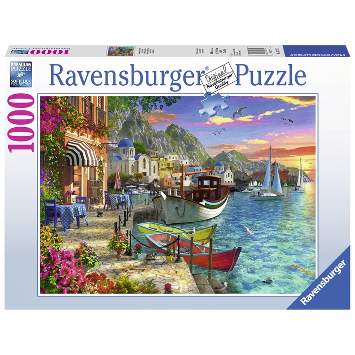 Puzzle Ravensburger - Grecia, 1000 piese