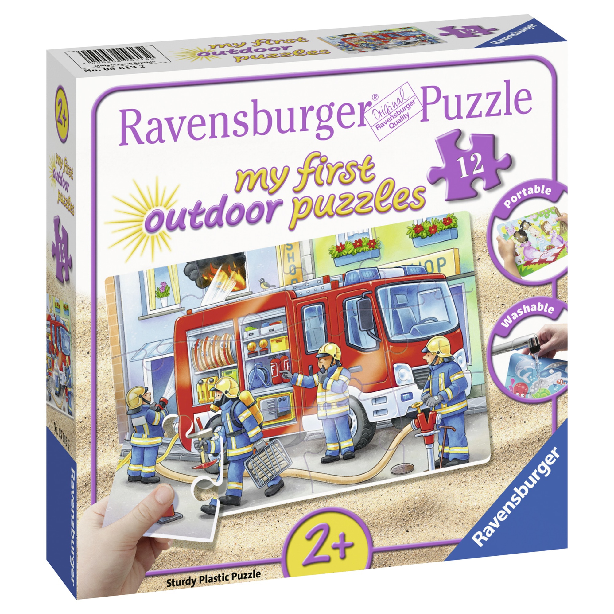 Puzzle Ravensburger - Pompieri, 12 piese