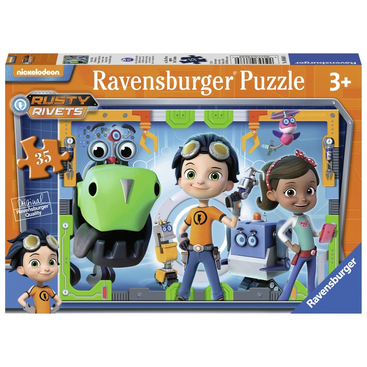 Ravensburger 35 db-os puzzle - Rusty Rivets (08668)