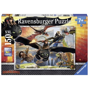 Puzzle Ravensburger - Dragons, 150 piese Puzzle Ravensburger - Dragons, 150 piese