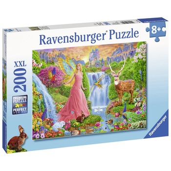 Puzzle Ravensburger - Zana animalelor, 200 piese Puzzle Ravensburger - Zana animalelor, 200 piese