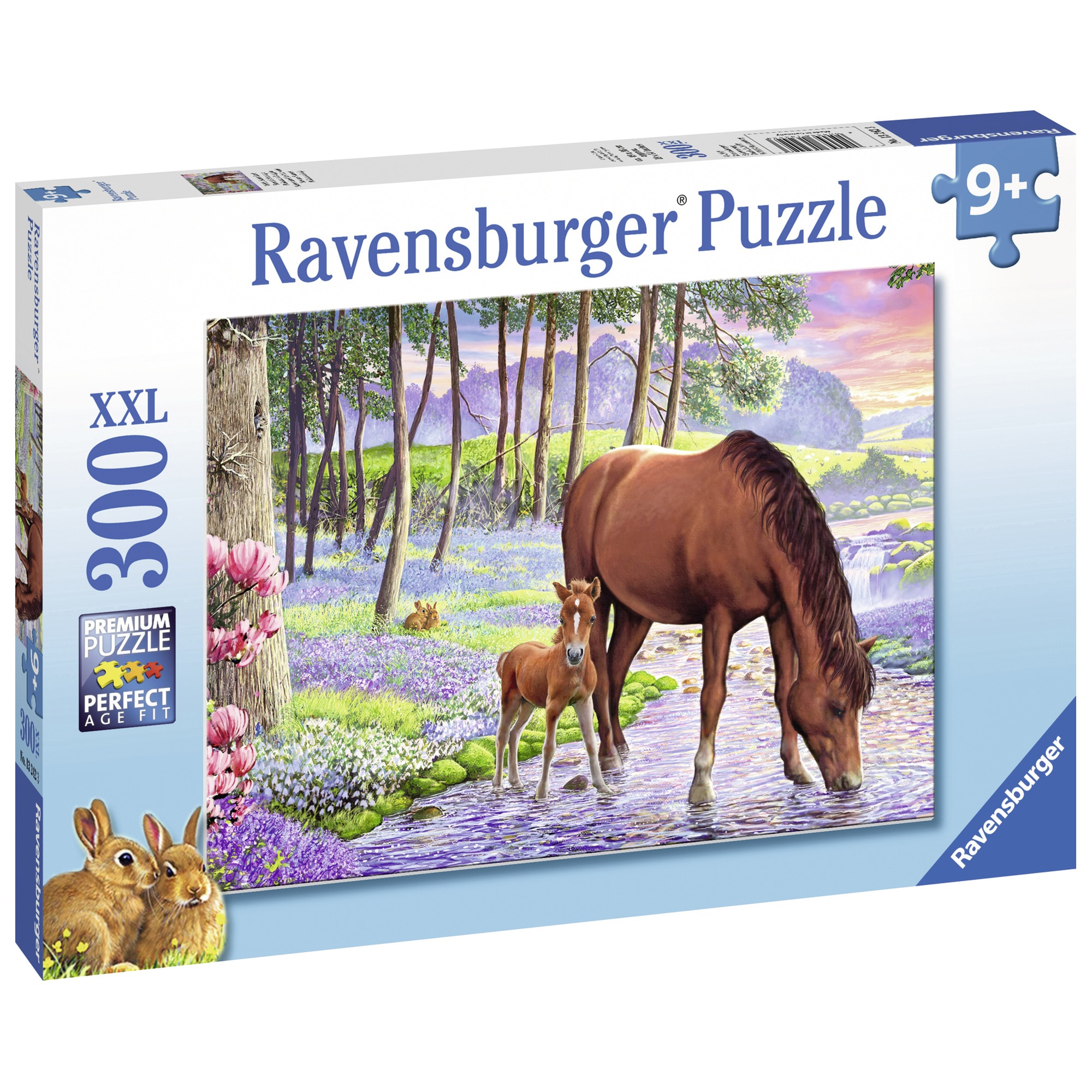 Puzzle Ravensburger - Cal cu manz, 300 piese