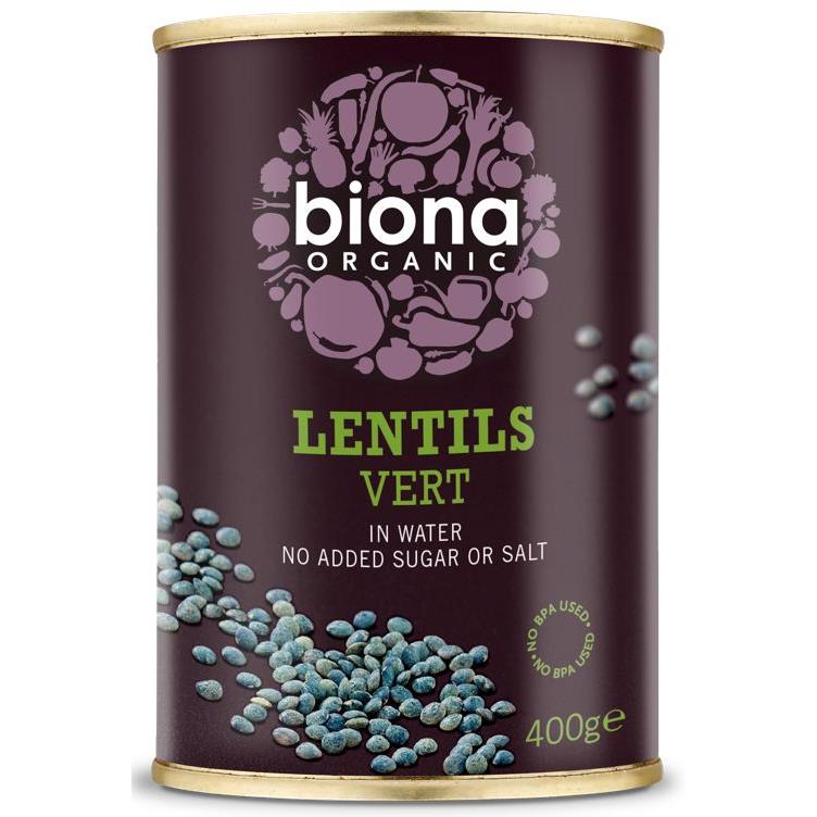 Linte Verde du Puy Bio 400gr Biona