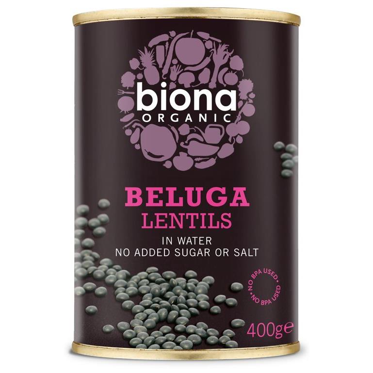 Linte Neagra Beluga Bio 400gr Biona
