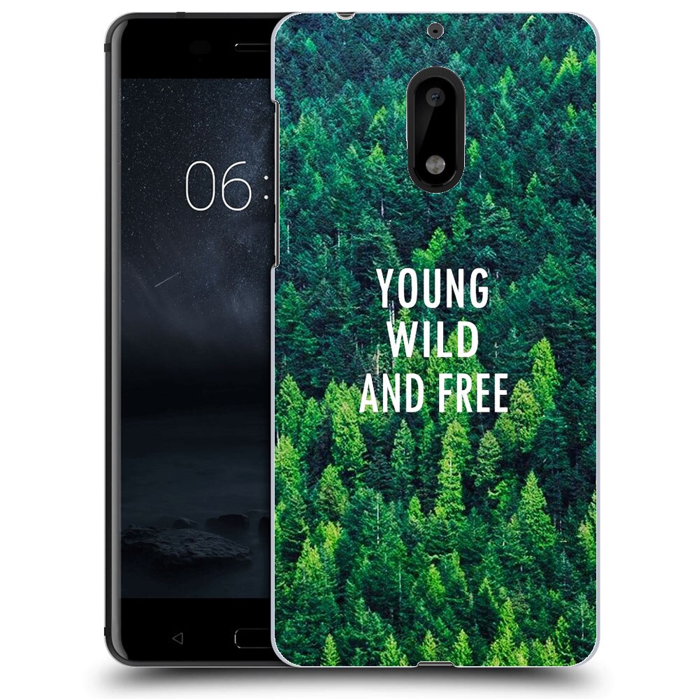 Husa Nokia 6 Silicon Gel Tpu Model Wild and Free Multicolor