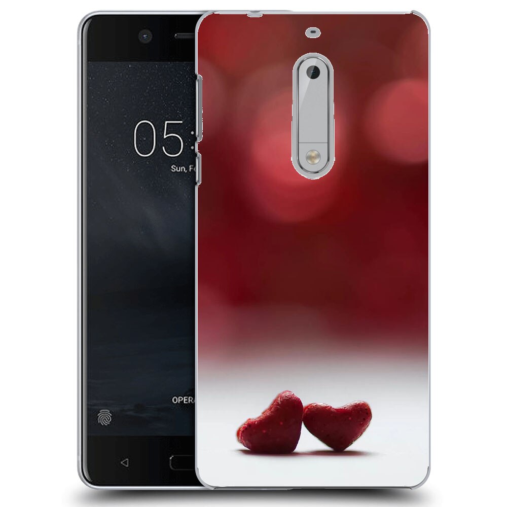 Husa Nokia 5 Silicon Gel Tpu Model Little Hearts Multicolor