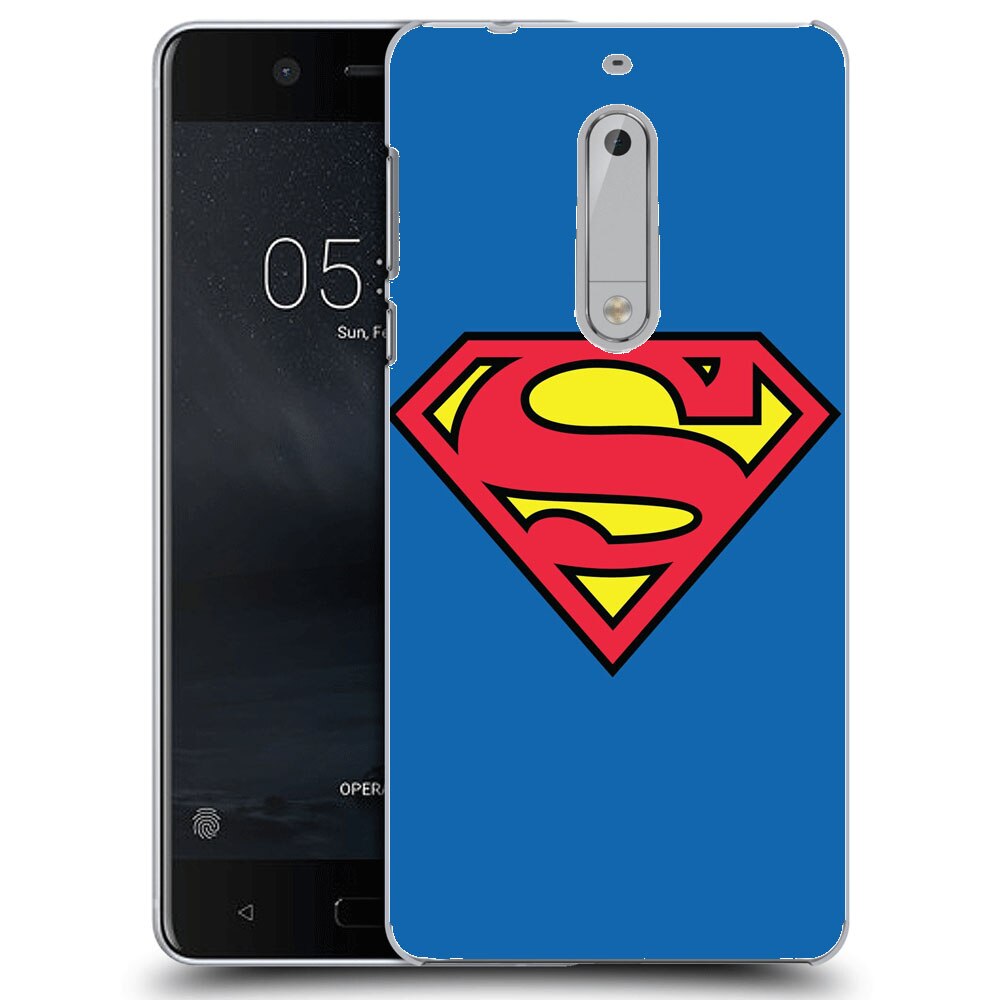 Husa Nokia 5 Silicon Gel Tpu Model Superman Multicolor