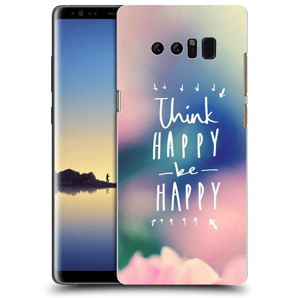 Husa Samsung Galaxy Note 8 Silicon Gel Tpu Model Think Positive Multicolor