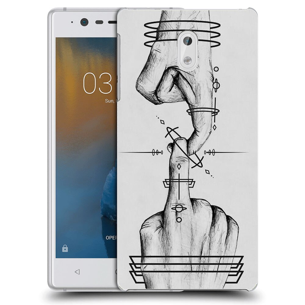 Husa Nokia 3 Silicon Gel Tpu Model Universe Touch Multicolor