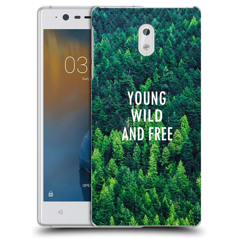 Husa Nokia 3 Silicon Gel Tpu Model Wild and Free Multicolor