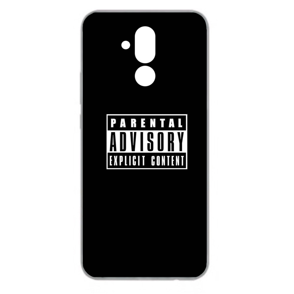 Husa Huawei Mate 20 Lite Silicon Gel Tpu Model Parental Advisory Multicolor