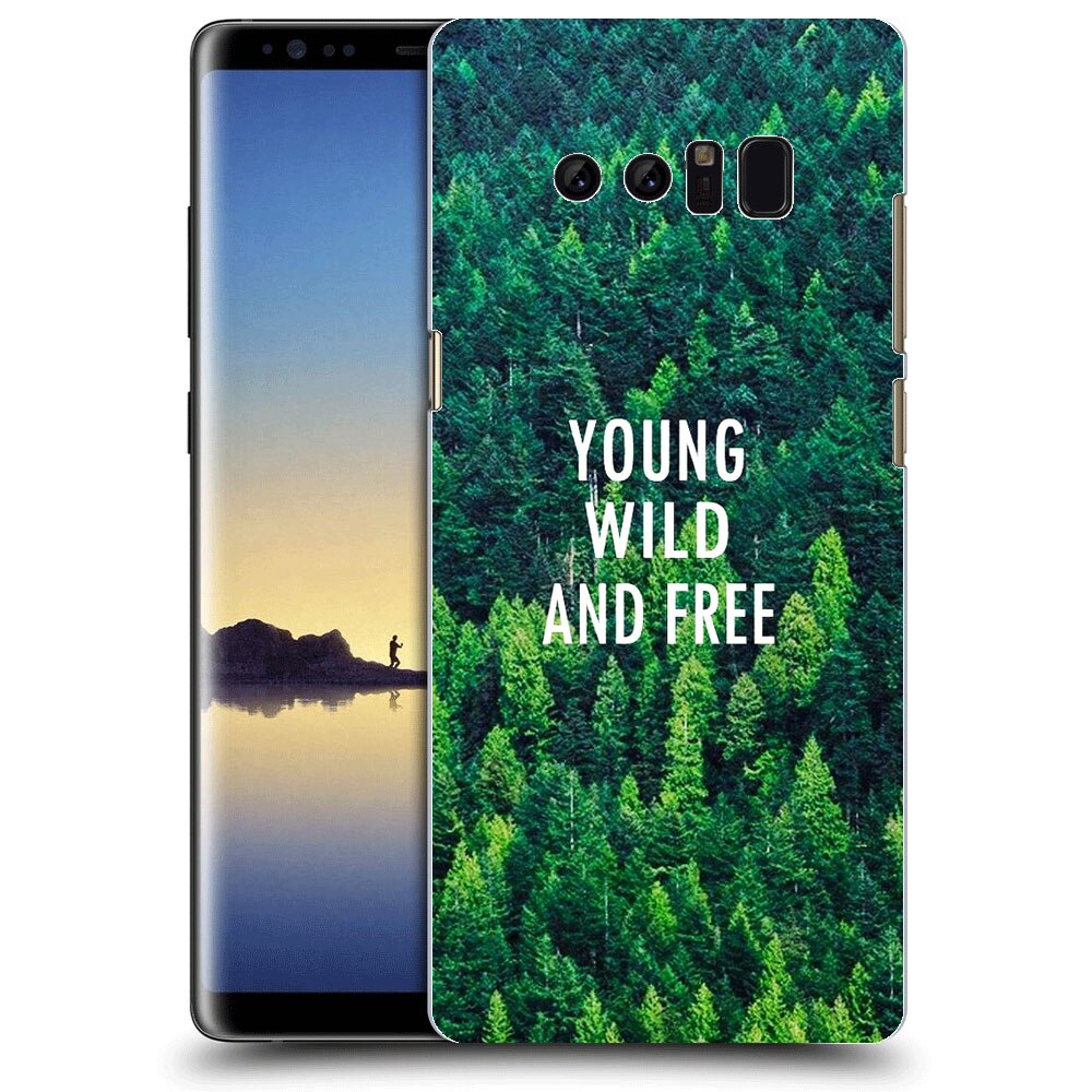 Husa Samsung Galaxy Note 8 Silicon Gel Tpu Model Wild and Free Multicolor