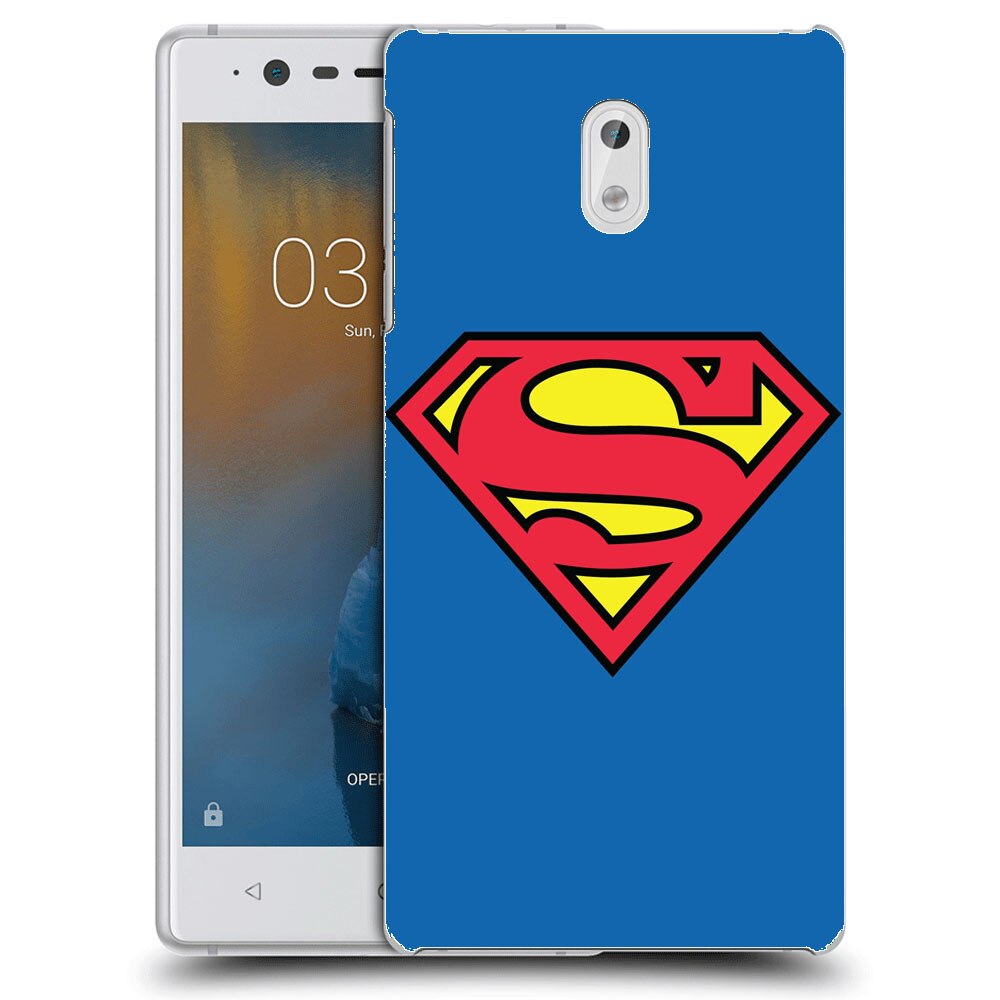 Husa Nokia 3 Silicon Gel Tpu Model Superman Multicolor