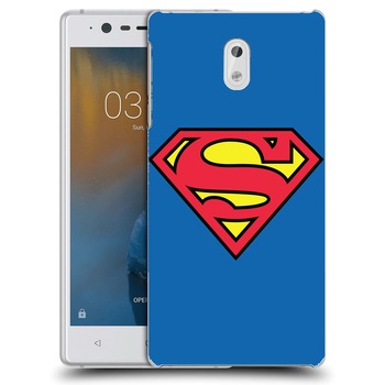 Husa Nokia 3 Silicon Gel Tpu Model Superman Multicolor Husa Nokia 3 Silicon Gel Tpu Model Superman Multicolor