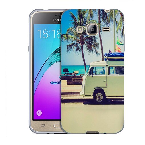 Husa Samsung Galaxy J3 2016 J320 Silicon Gel Tpu Model Summer Van Multicolor