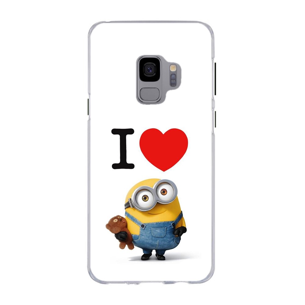 Husa Samsung Galaxy S9 Silicon Gel Tpu Model I Love Minions Multicolor