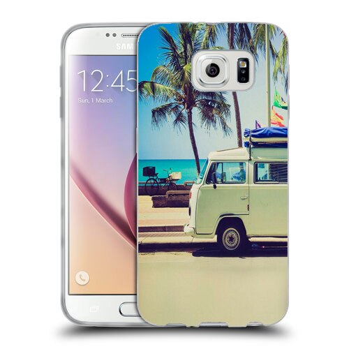 Husa Samsung Galaxy S7 G930 Silicon Gel Tpu Model Summer Van Multicolor