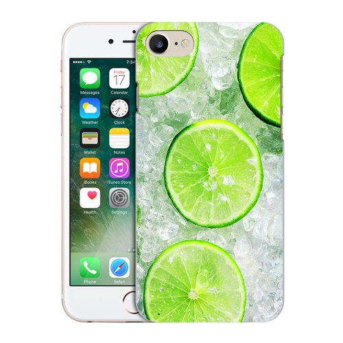Husa iPhone 7 Silicon Gel Tpu Model Ice&Limes Multicolor