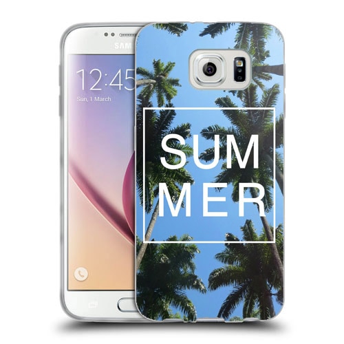 Husa Samsung Galaxy S6 Edge G925 Silicon Gel Tpu Model Summer Multicolor