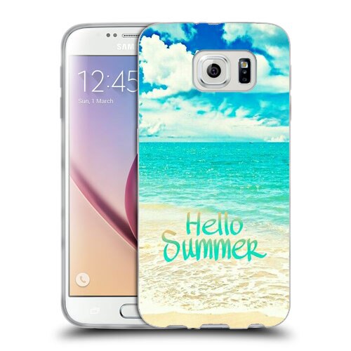 Husa Samsung Galaxy S7 G930 Silicon Gel Tpu Model Hello Summer Multicolor