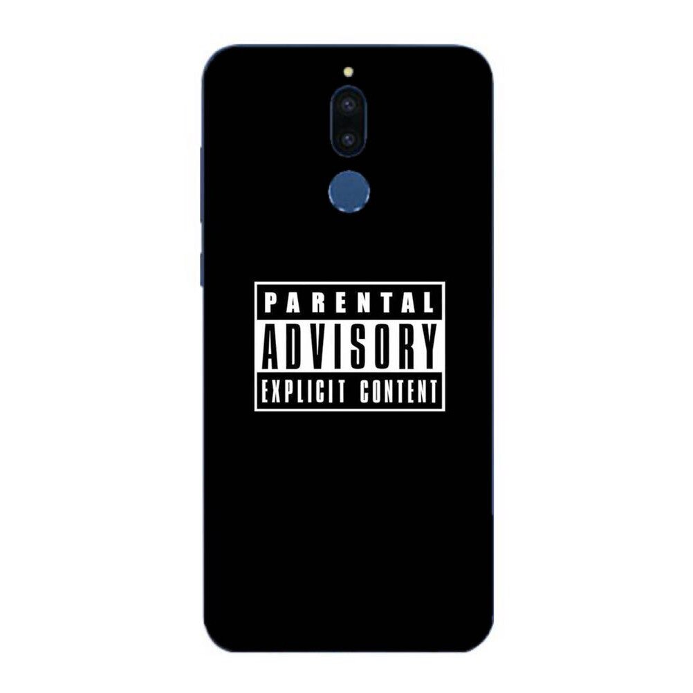 Husa Huawei Mate 10 Lite Silicon Gel Tpu Model Parental Advisory Multicolor